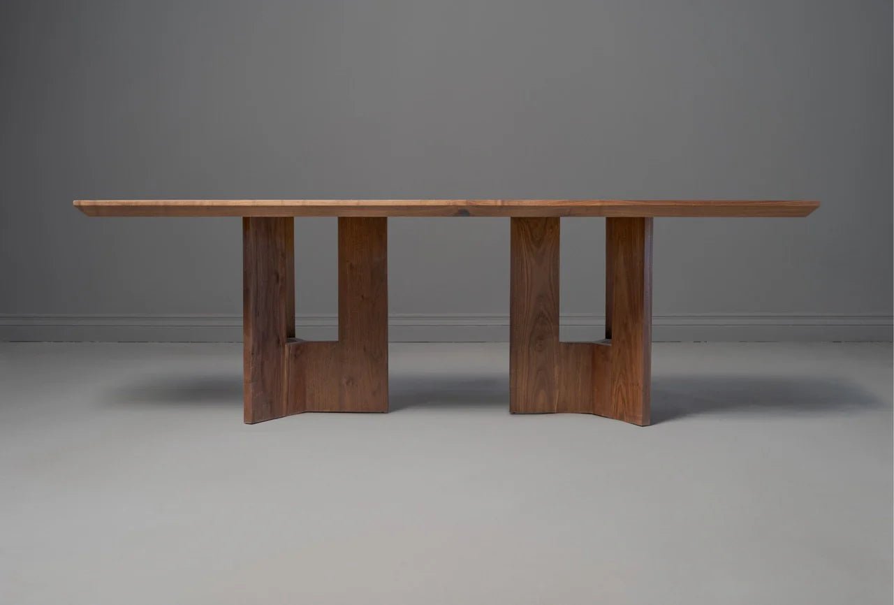 BRIANNE Dining Table - GULMOHAR WOOD WORKS - Made in Bangalore