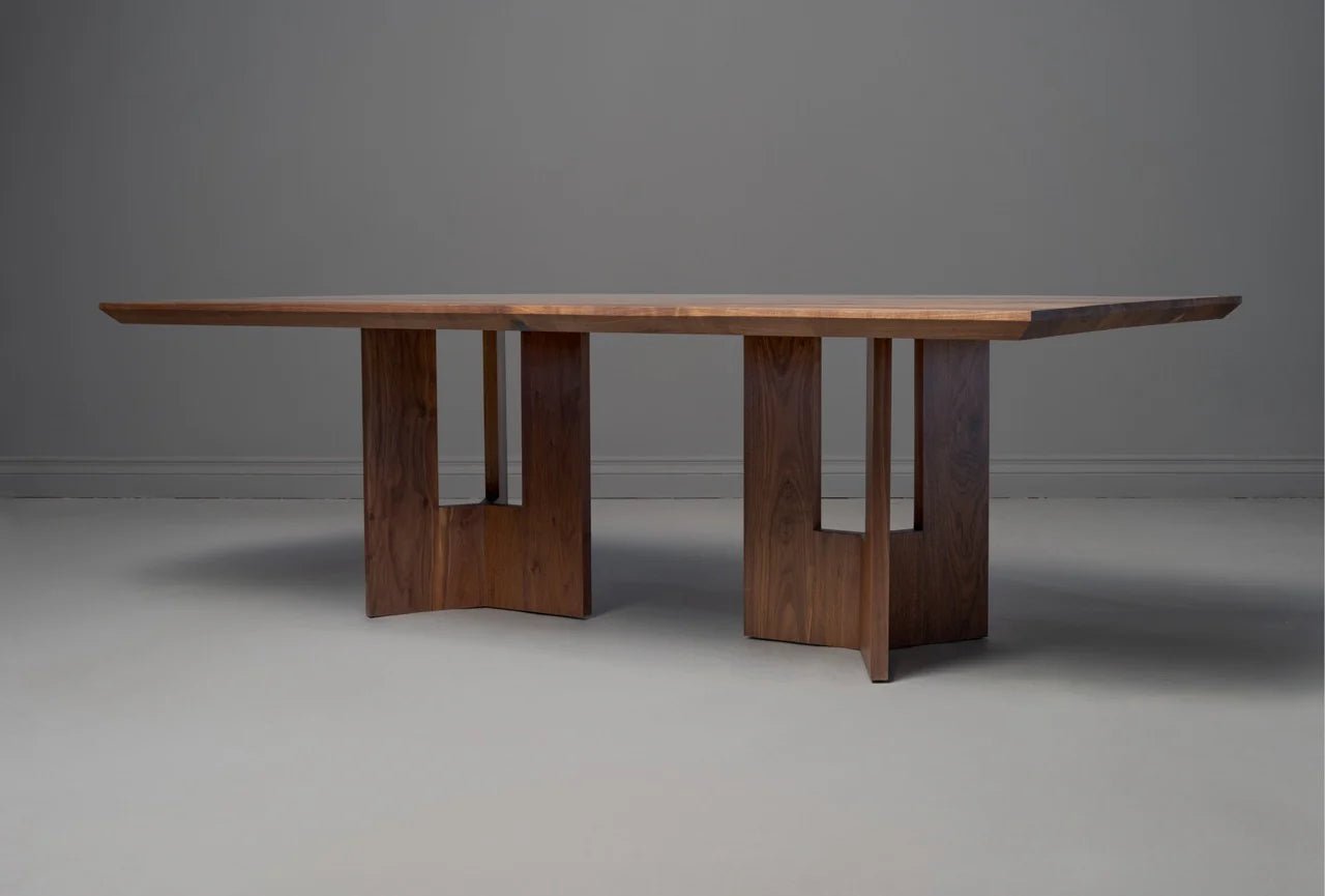 BRIANNE Dining Table - GULMOHAR WOOD WORKS - Made in Bangalore