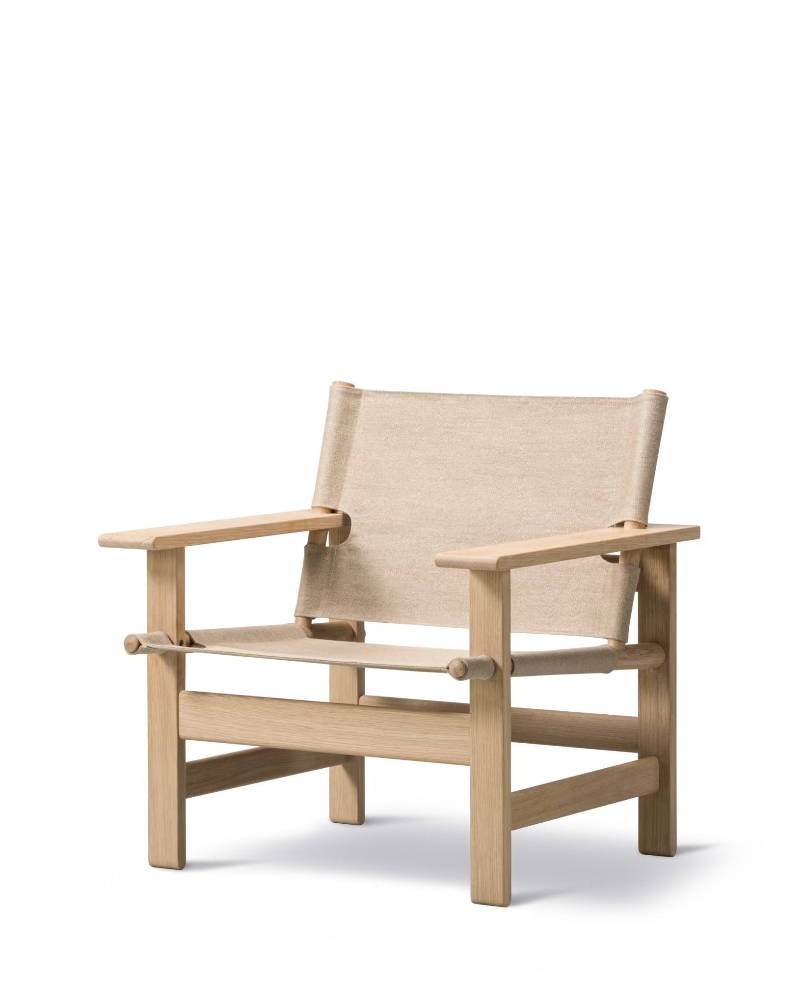 CANVAS Chair by Børge Mogensen - 1970 - GULMOHAR WOOD WORKS - Made in Bangalore