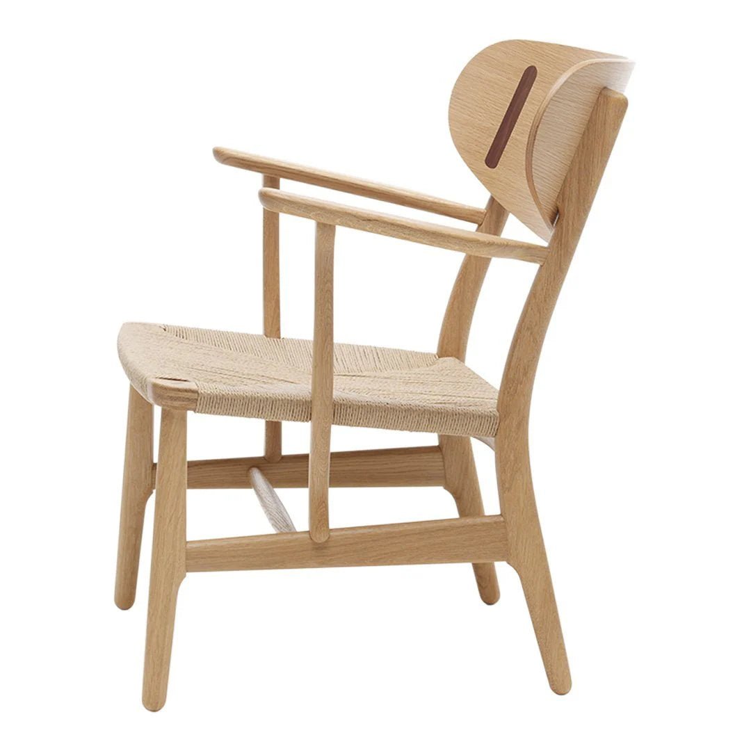 CH22 Lounge Chair - GULMOHAR WOOD WORKS - Made in Bangalore