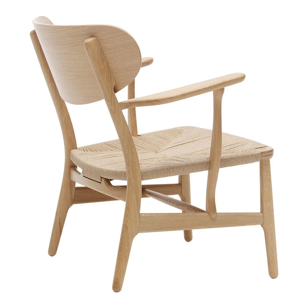 CH22 Lounge Chair - GULMOHAR WOOD WORKS - Made in Bangalore