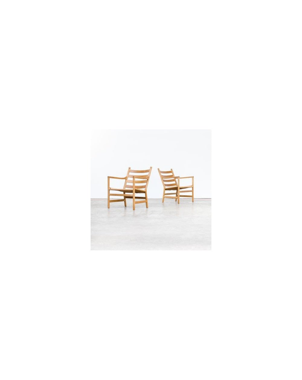 CH44 Lounge Chair By Hans J. Wegner - GULMOHAR WOOD WORKS - Made in Bangalore