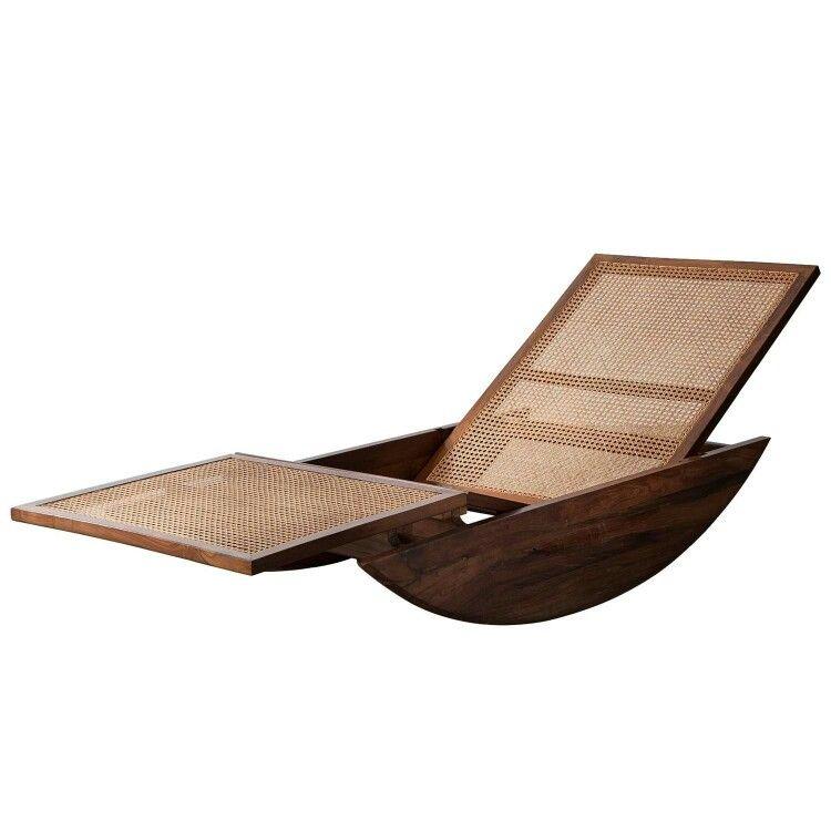 CHAISE Longue Chair by Joachim Tenreiro - GULMOHAR WOOD WORKS - Made in Bangalore