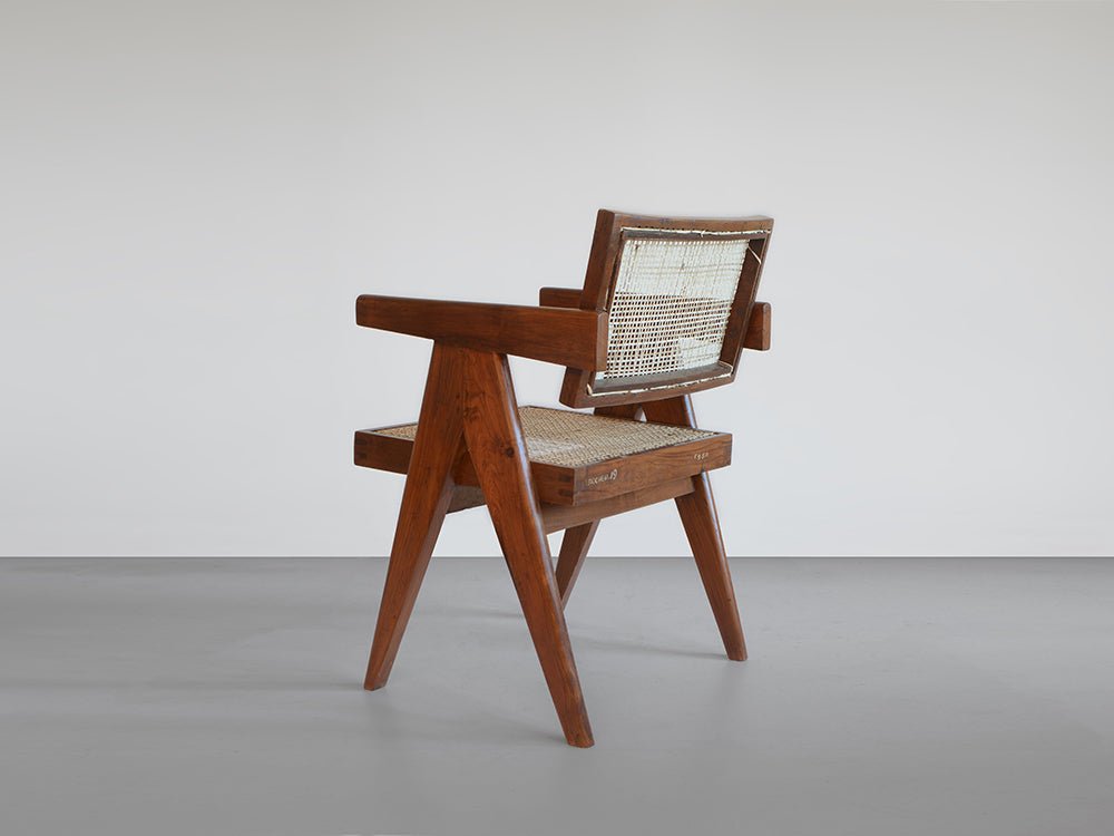 CHANDIGARH CHAIR - Pierre Jeanneret - PJ/212 - 1955 Design - GULMOHAR WOOD WORKS - Made in Bangalore