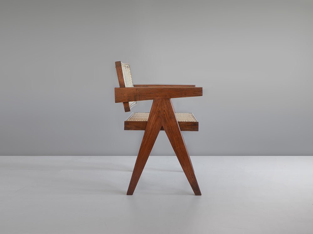 CHANDIGARH CHAIR - Pierre Jeanneret - PJ/212 - 1955 Design - GULMOHAR WOOD WORKS - Made in Bangalore