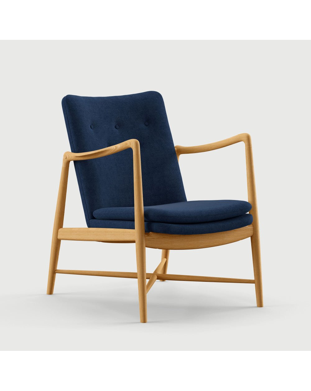 FIREPLACE Chair | Finn Juhl | 1946 - GULMOHAR WOOD WORKS - Made in Bangalore