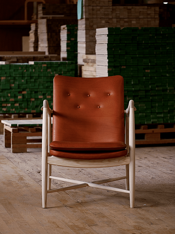 FIREPLACE Chair | Finn Juhl | 1946 - GULMOHAR WOOD WORKS - Made in Bangalore