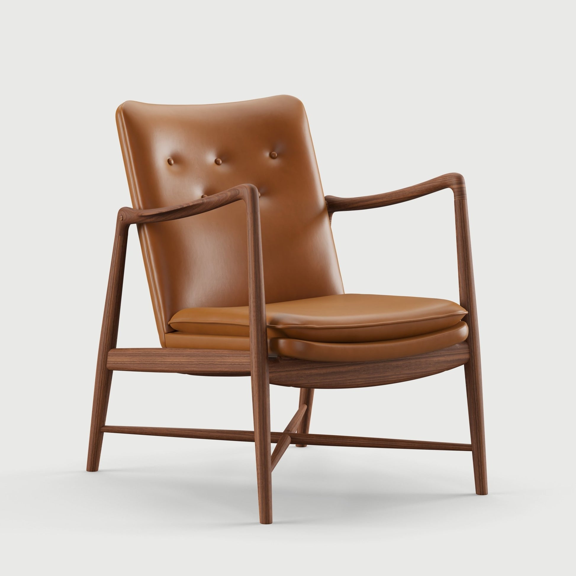 FIREPLACE Chair | Finn Juhl | 1946 - GULMOHAR WOOD WORKS - Made in Bangalore