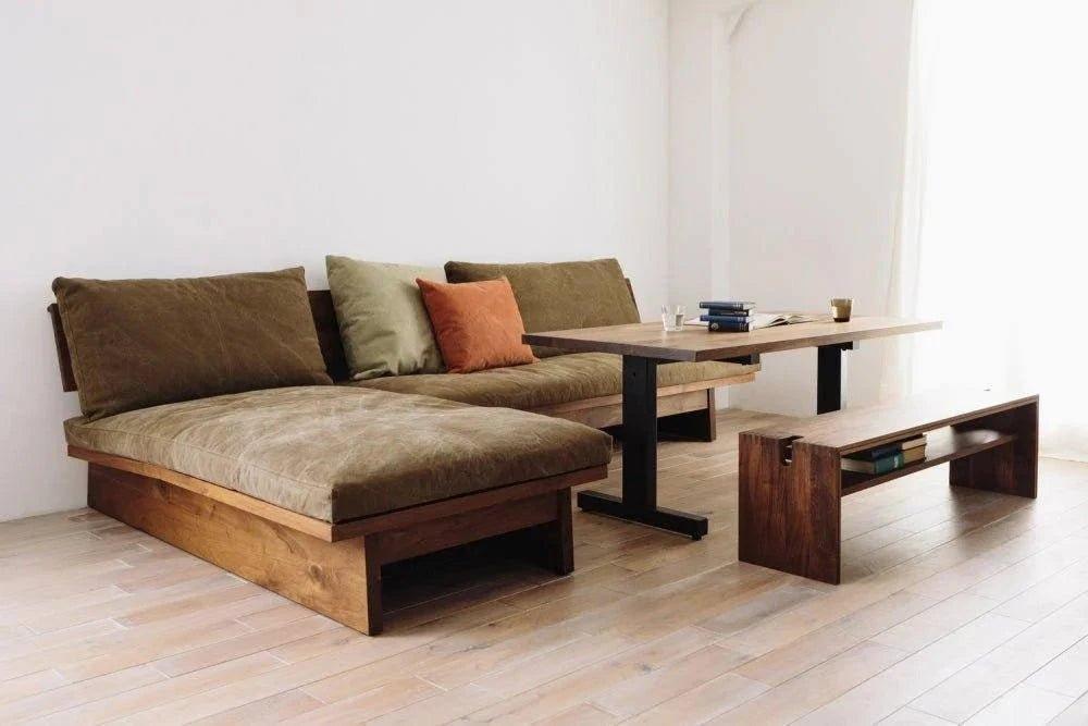 FREX Sofa - GULMOHAR WOOD WORKS - Made in Bangalore