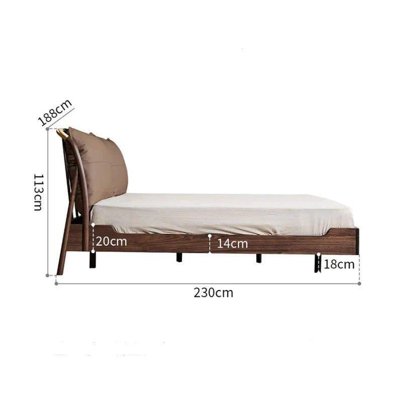 MEISTER Bed - GULMOHAR WOOD WORKS - Made in Bangalore