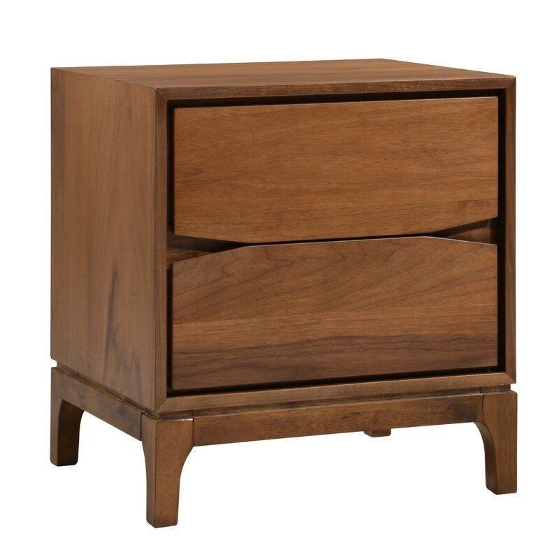 METTLE Drawer Nightstand - GULMOHAR WOOD WORKS - Made in Bangalore