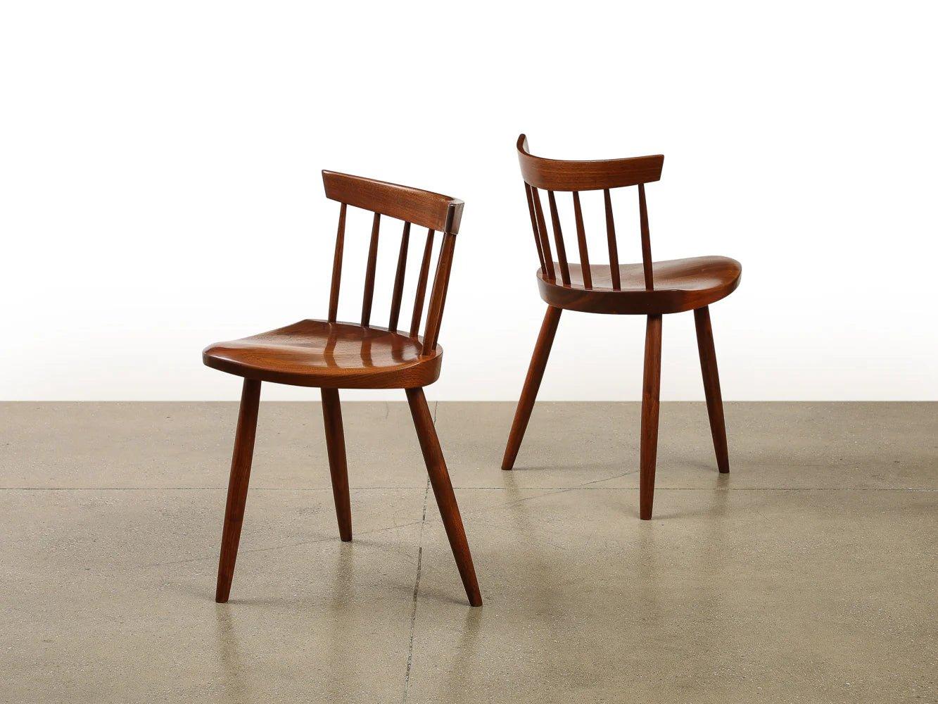 MIRA Chair by George Nakashima - GULMOHAR WOOD WORKS - Made in Bangalore