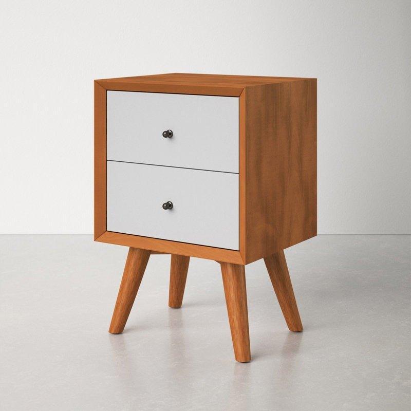 MISTY Drawer Nightstand - GULMOHAR WOOD WORKS - Made in Bangalore