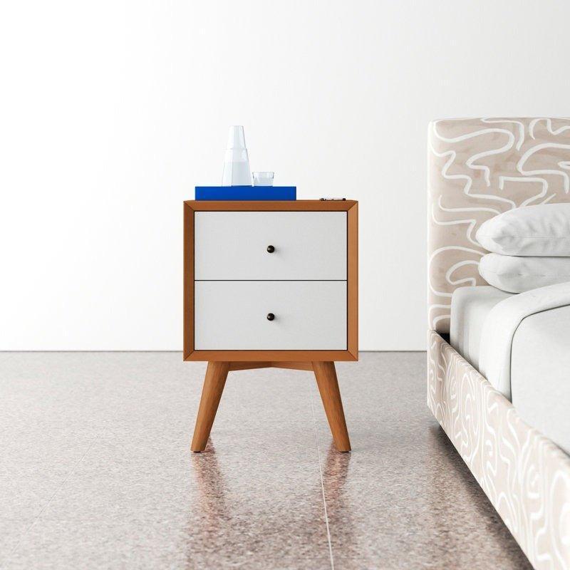 MISTY Drawer Nightstand - GULMOHAR WOOD WORKS - Made in Bangalore