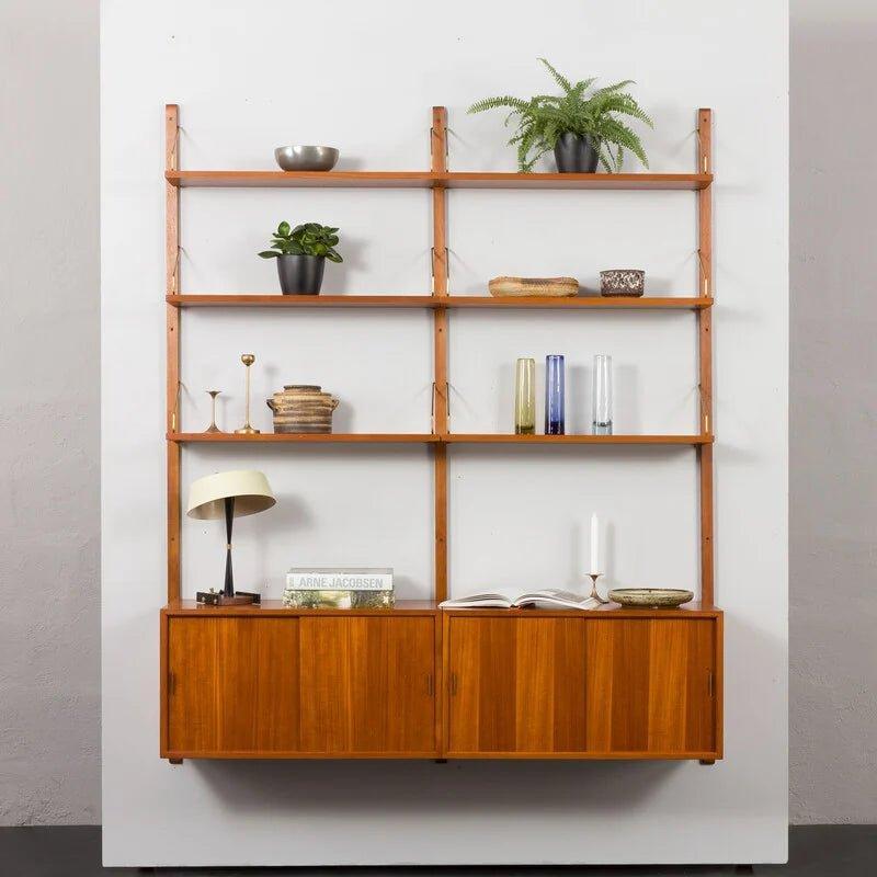 NEWTON Book Shelf - GULMOHAR WOOD WORKS - Made in Bangalore