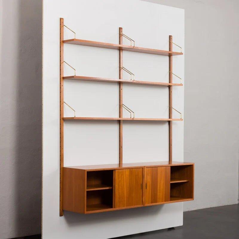 NEWTON Book Shelf - GULMOHAR WOOD WORKS - Made in Bangalore