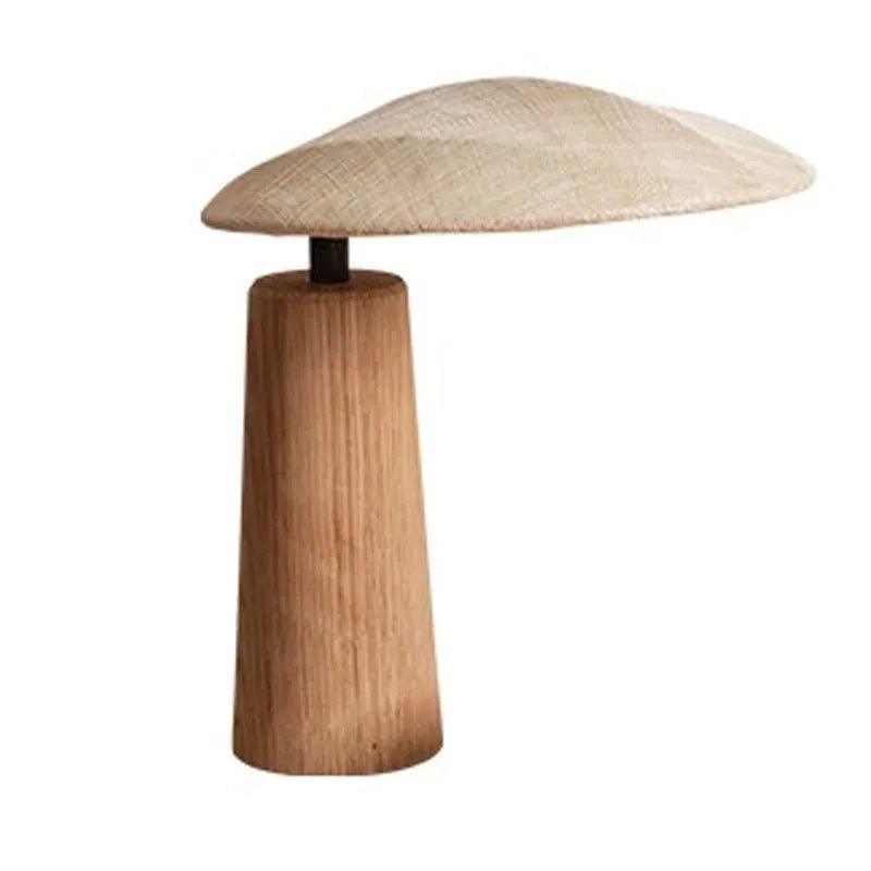 WABISABI Table Lamp - GULMOHAR WOOD WORKS - Made in Bangalore