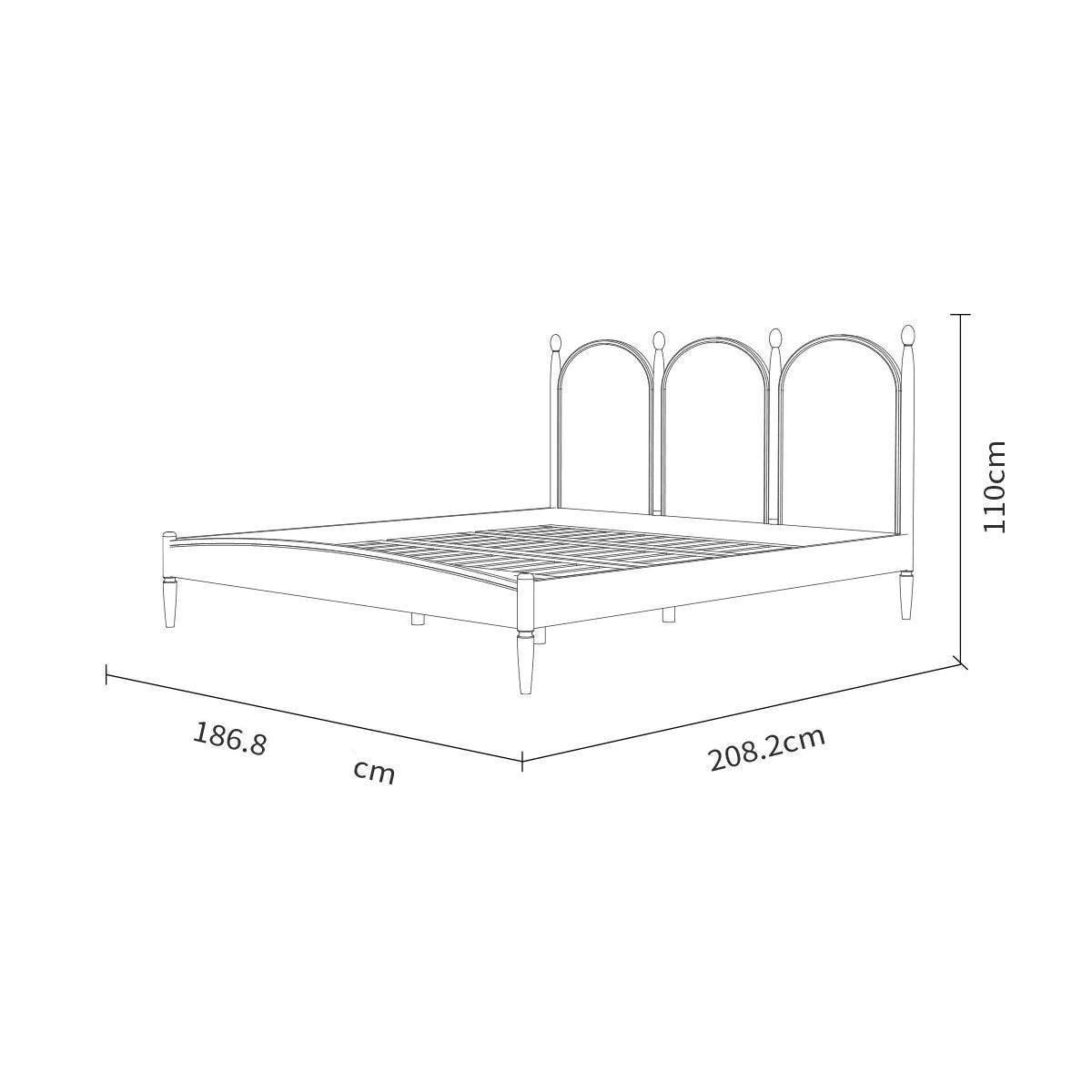 ARCHWAY Bed - GULMOHAR WOOD WORKS - Made in Bangalore