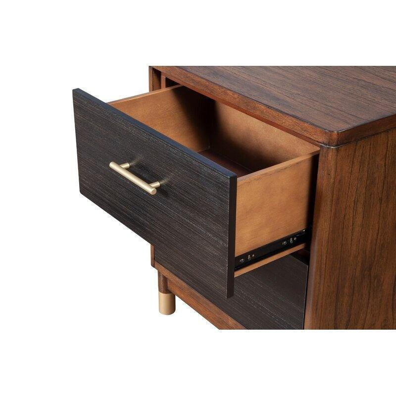 Belmont Drawer Nightstand - GULMOHAR WOOD WORKS