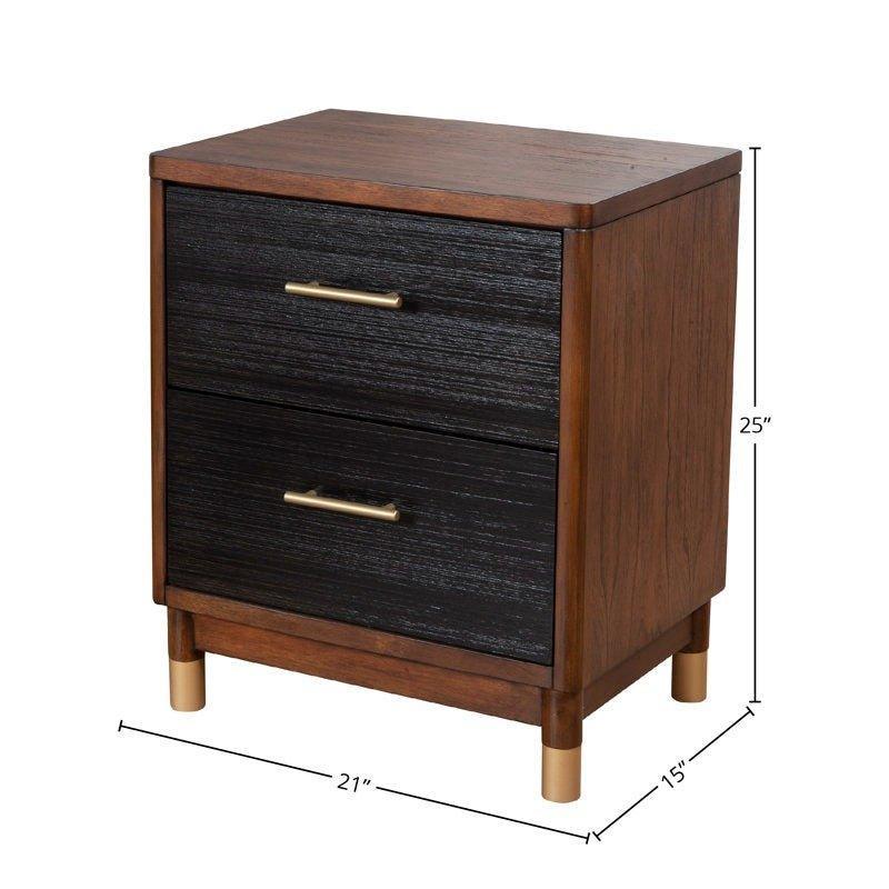 Belmont Drawer Nightstand - GULMOHAR WOOD WORKS