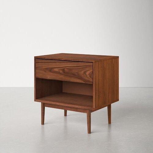 Clark Drawer Nightstand - GULMOHAR WOOD WORKS